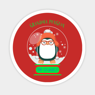 Matching Christmas Family, The Grandma Penguin Magnet